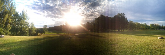 Hog's Back Park Panorama 2011
